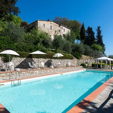 Casa Belvedere With Swimming Pool Дом отдыха Кастелина ин Шианти